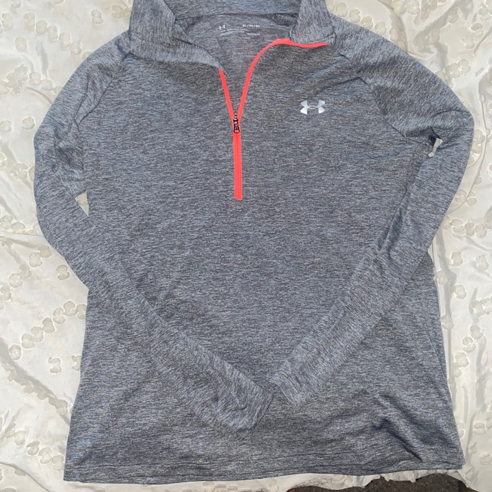 Under armor athletic zip up